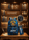 Hogwarts Luxury Backpack with ( Stationary Pouch + Charging + Combination Lock) - Harry Potter Theme Limited Edition