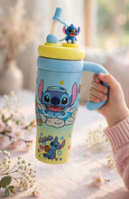 Bottle:Stïtçh 3D Stainless Steel (Gradient Edition)- Sipper with 3D charm & Handle