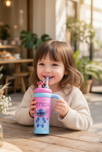 Bottle:Naughty Stítçh -Sipper with 3D charm & Handle
