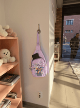 Chest Sling Bag:K-Pop Huntr/x Theme(Faux Leather High Quality)