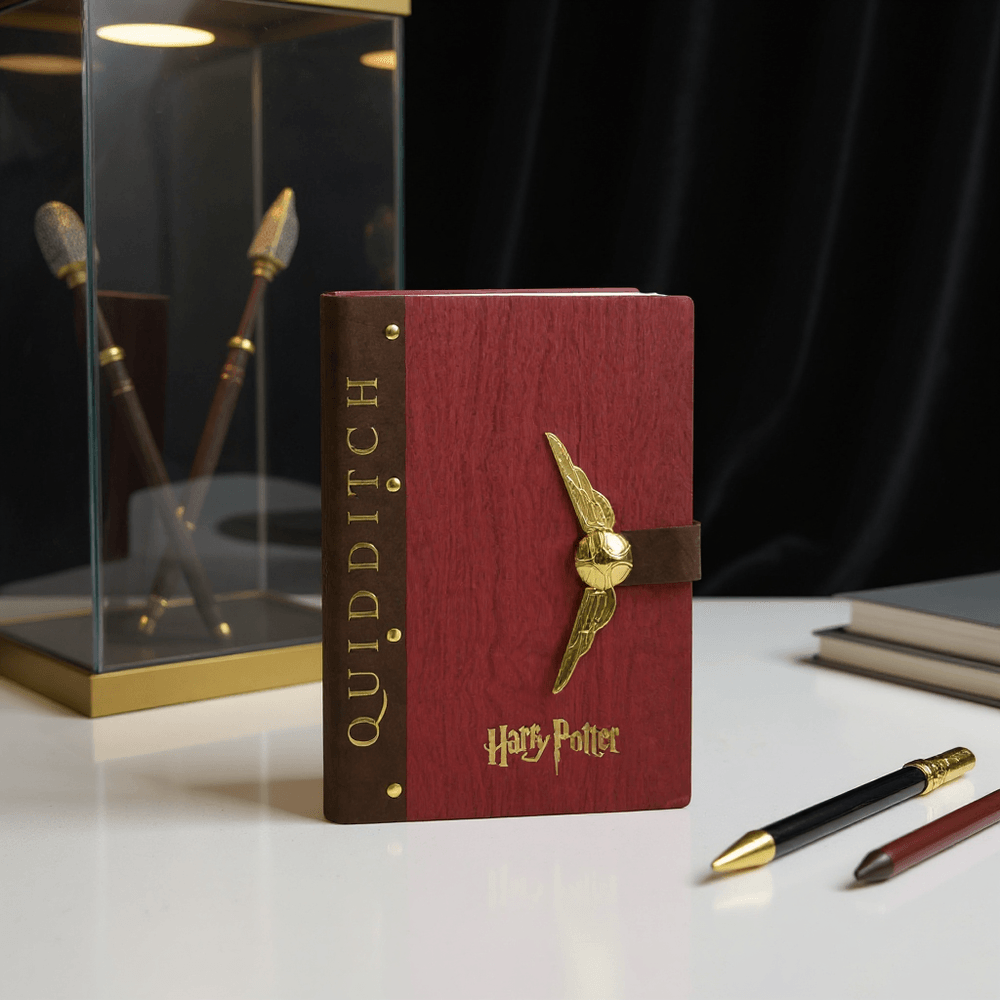 ⚡ Harry Potter Quidditch Golden Snitch Luxury Diary