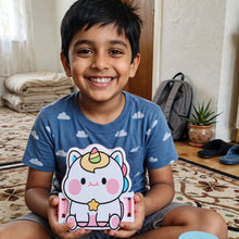 Bottle: Cute Unicorn 🦄 Tiffin Box + Water Bottle Set for Kids
