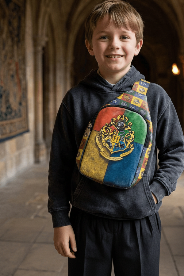 Chest Bag: Four Crest Magical 🪄🪄 Wizard (High Quality Faux Leather)
