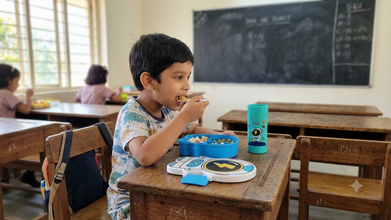 Kids Astronaut (Lunch Box + Water Bottle Set) – Space Theme