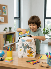 Backpack:Tom & Jerry : Kids 🎒✨ Class Pre- Nursery to Class 7 (FreeSize)