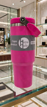 Premium 900ml Pink Insulated Travel Tumbler with Carry Handle