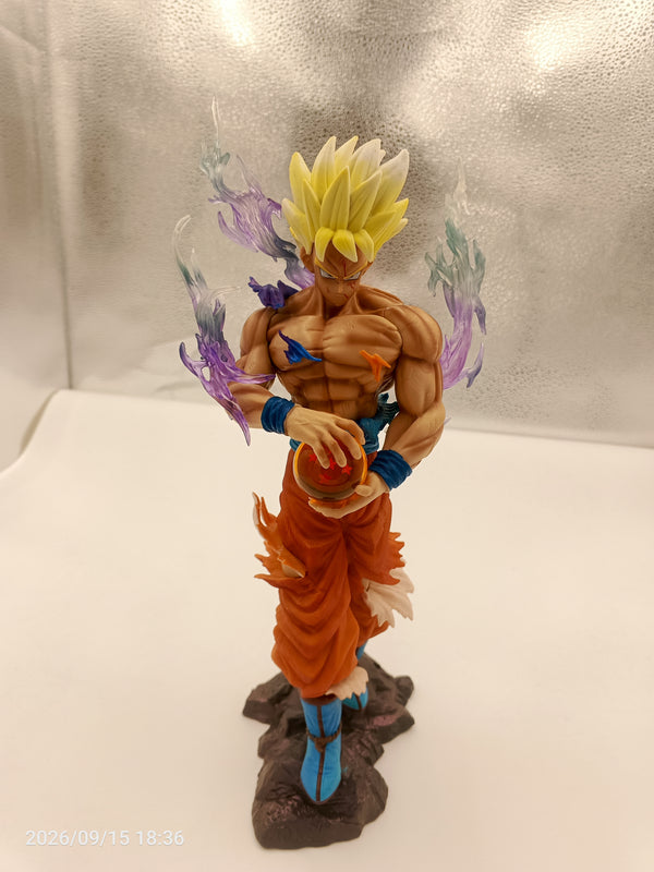 Anime: Super Saiyan Goku Anime Action Figure(Size - 27*13 cm)