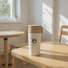 Bottle:Stainless Steel Coffee Travel Tumbler | Hot & Cold Leak-Proof Cafe Cup