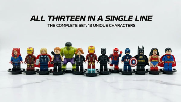 (SuperLego)- :Team Miniature 12 Characters