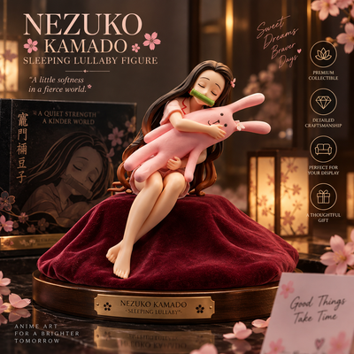 Anime:NEZUKO Girl Bunny Lullababy(Size - 11*7 cm)
