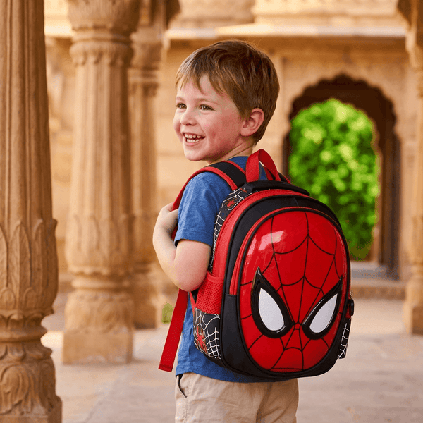 Bags:Web Hero Luxury 3D School Bag for Kids