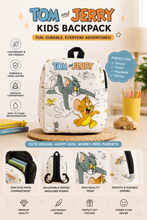 Backpack:Tom & Jerry : Kids 🎒✨ Class Pre- Nursery to Class 7 (FreeSize)
