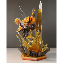 Anime:Agatsuma Zenitsu Head Carving LED Light Figure | Demons Slayer