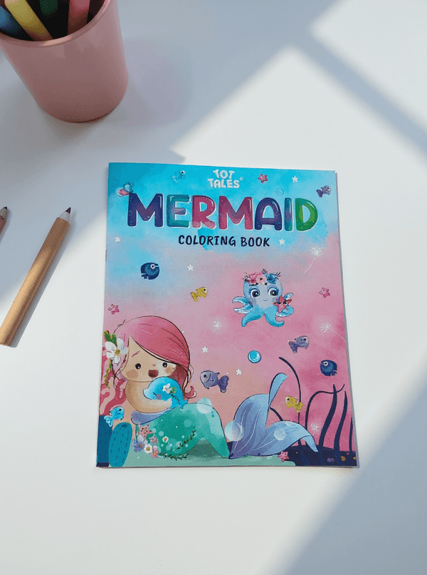 Magical Mermaid Colouring Book