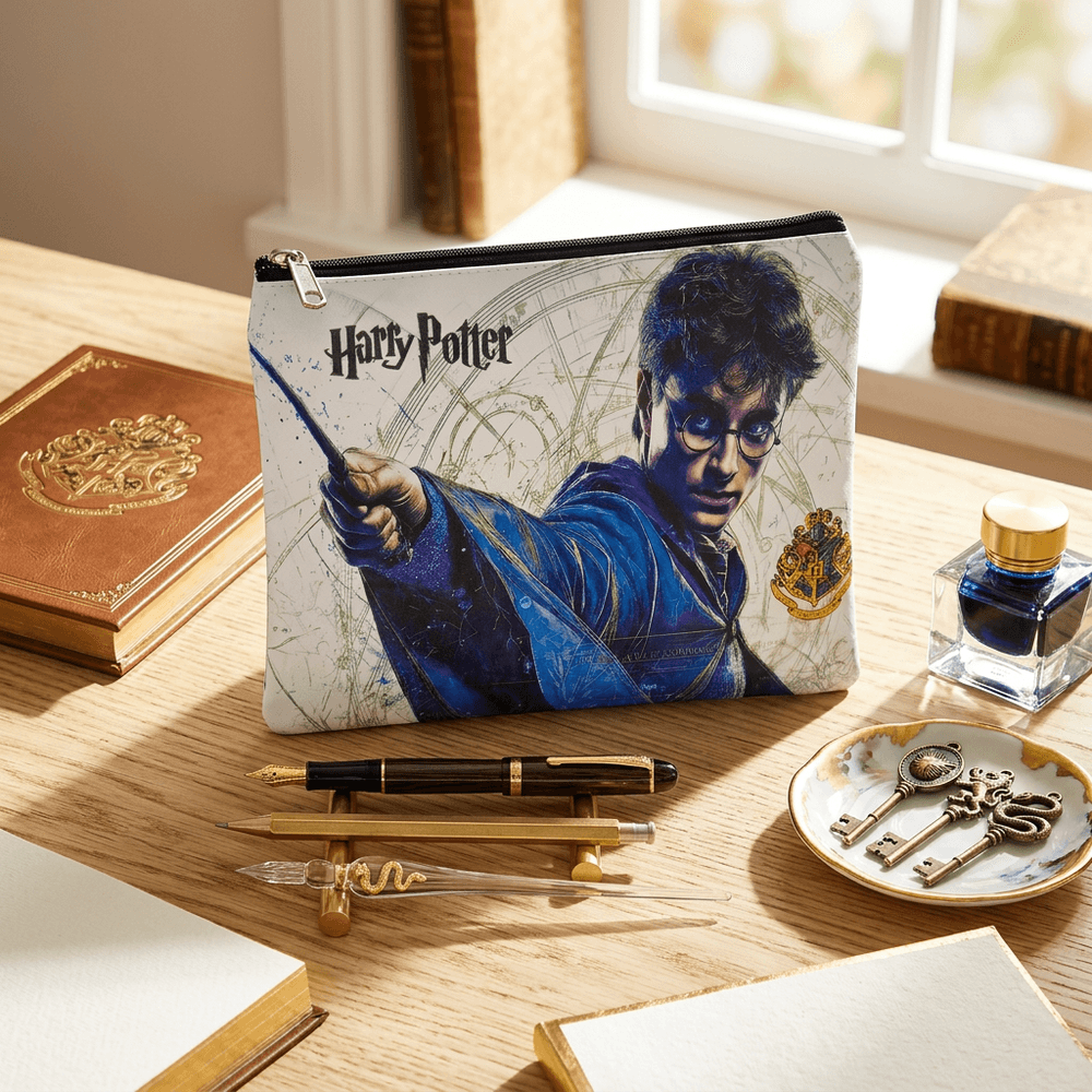 Harry Potter Pouch- Leather A4 Size