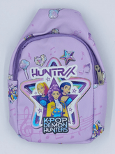 Chest Sling Bag:K-Pop Huntr/x Theme(Faux Leather High Quality)