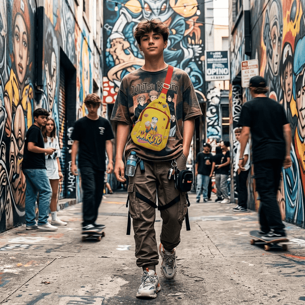Chest Bag:Naruto Theme