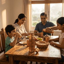 Bottle:100 % Copper(Heritage Design) - Health Essentials for All Ages