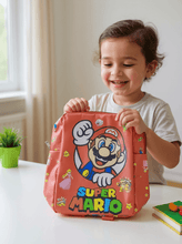 Bag: 🎒 Super Mario Bag For your Super Kido....🎮⭐ (Pre Nursery - Class 5 Kids)