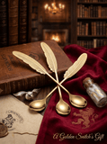 Golden Quill Feather Spoon – Harry Potter