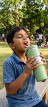 Bottle: Premium 900ml Stainless Steel Vacuum Tumbler – Black – Mint Green