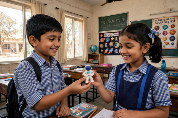 DIY Astronaut Rubber + Space Theme Stationery for Kids & Students