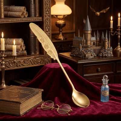 Golden Quill Feather Spoon – Harry Potter