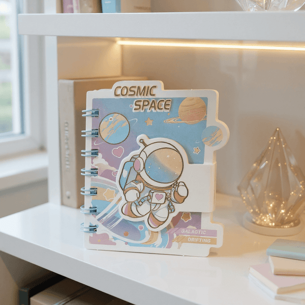 Space Cosmic Magnetic Diary :  Enhance Kids Study Interest + Space Curiosity