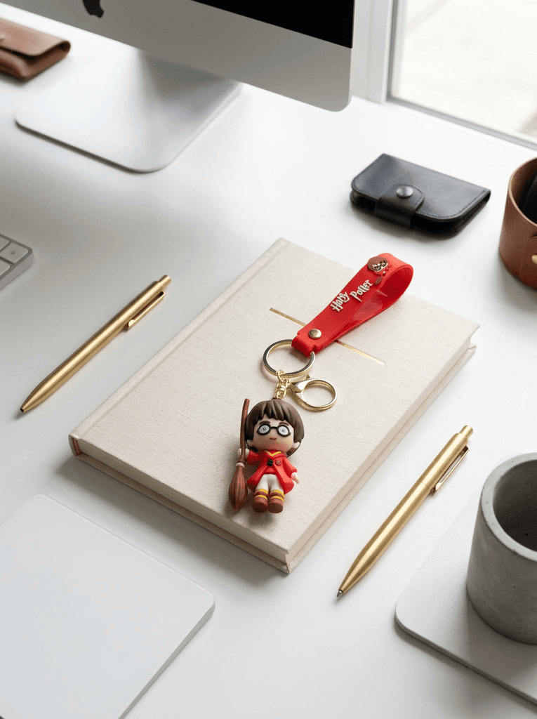 Harry Potter Charm Wizard 🀄 🪄 Keychain