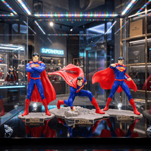 Anime:🦸🦸🦸SÜPËR~MÃN Full set of 3 with Rock Base (Approx 12CM hieght each)
