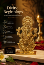 ✨ Divine Blessings Premium Gold-Plated Lord Ganesha Idol