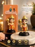 Bal Hanuman Divine Blessings Car Dashboard Idol – Jai Shree Ram