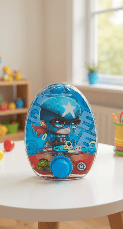 🛡️ Captain America Push-Button Water Game