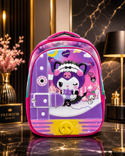 Bag Kuromi-Themed Premium School Ba 💜🎒 - Adjustable Shoulder Straps