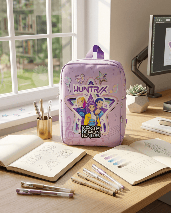 Bag 🎒 💜 Huntr/X K~POP🎒-Adjustable Shoulder Straps