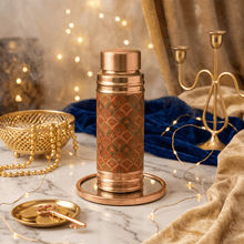 Bottle:100 % Copper(Heritage Design) - Health Essentials for All Ages