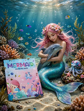 Magical Mermaid Colouring Book