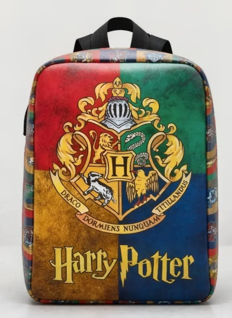 Hogwarts Four Houses Premium Backpack – Harry Potter Edition🎒🥇