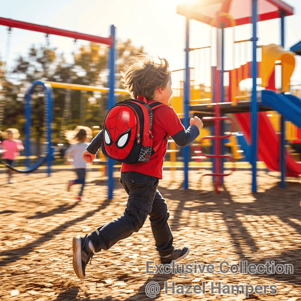 Bags:Web Hero Luxury 3D School Bag for Kids