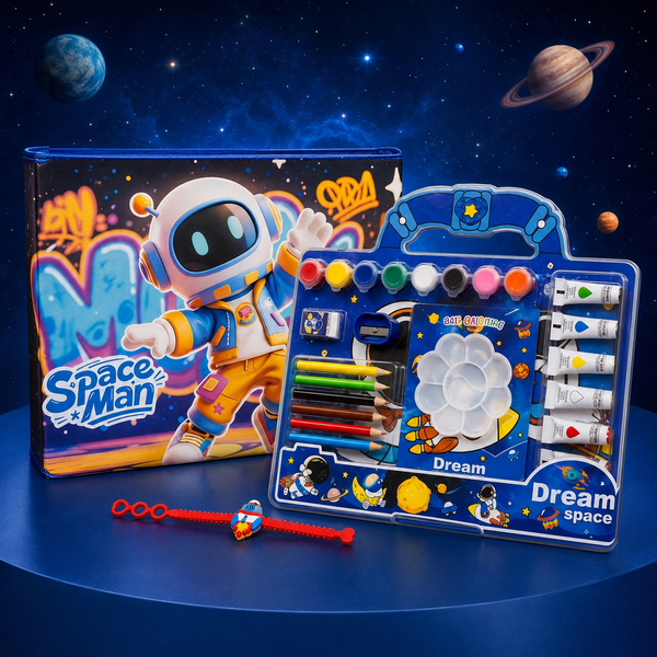 Space Man Adventure Art Hamper