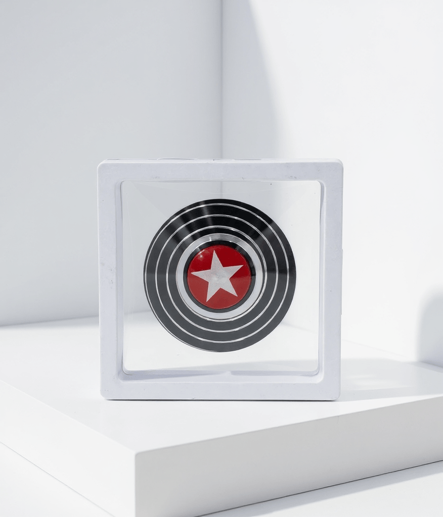 🛡️ Captain America Shield Fidget Spinner