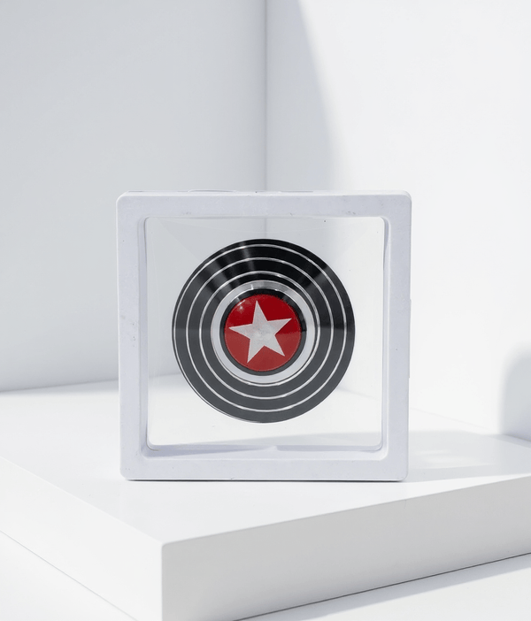 🛡️ The Metal Shield Fidget Spinner