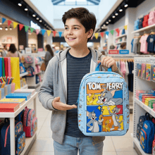 Backpack:Tom & Jerry 🐭😼 School 🎒 Adjustable Shoulder Straps