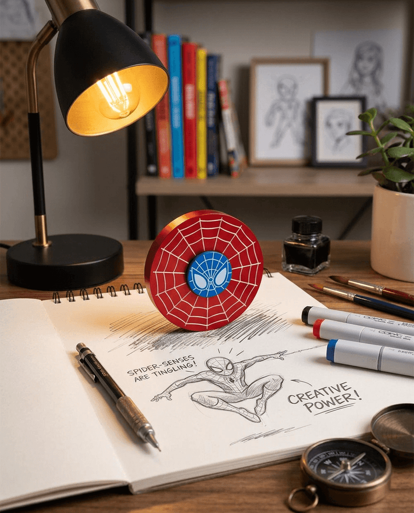 Spiderman 🕷️ Themed Metal Spinner Fidget