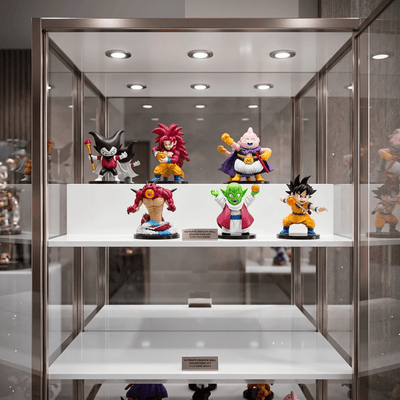 Anime: DRAGON BALL Full Set of 6 Premium Anime (10 CM hieght Each Collectible)- Full Set