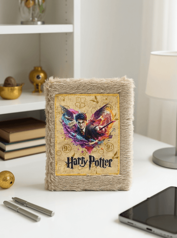 Wizard Magic Plush Harry Potter Fur Diary