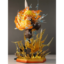 Anime:Agatsuma Zenitsu Head Carving LED Light Figure | Demons Slayer