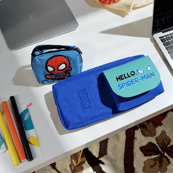 Stationery Pouch Set 🕷️Spidey🕸️-Man -Special Edition Detachable