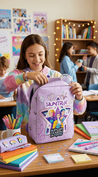 Huntrix K-Pop Backpack 🎒Bag