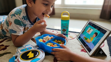 Kids Astronaut (Lunch Box + Water Bottle Set) – Space Theme